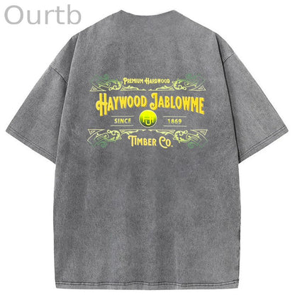 Haywood Since 1869 Jablowme Timber Co Washed T-Shirt