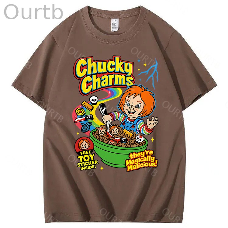 Chucky Charms Halloween 100% Cotton T-Shirt