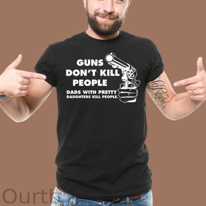 Father's Day T-shirt Gift for Father T-shirt 10 Rules For Dating My Daughter Gift For Dad Mens Funny Shirt Birthday Christmas Fathers day