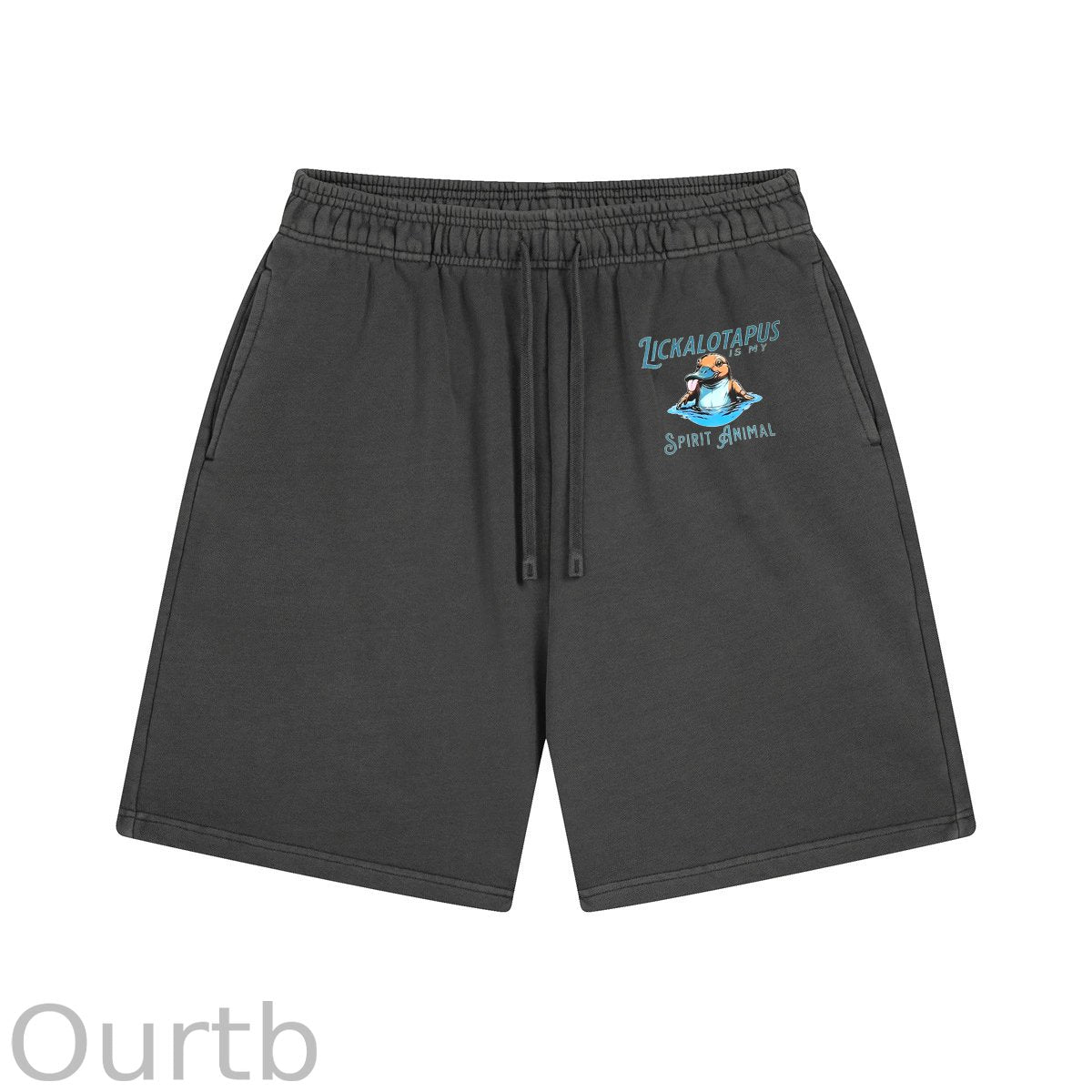 Spirit Aminal Washed Craft Shorts Pants