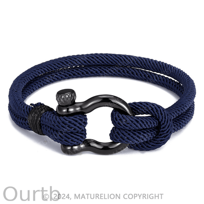 Men's Bracelet Military Camouflage 2 Layer Paracord Braclet