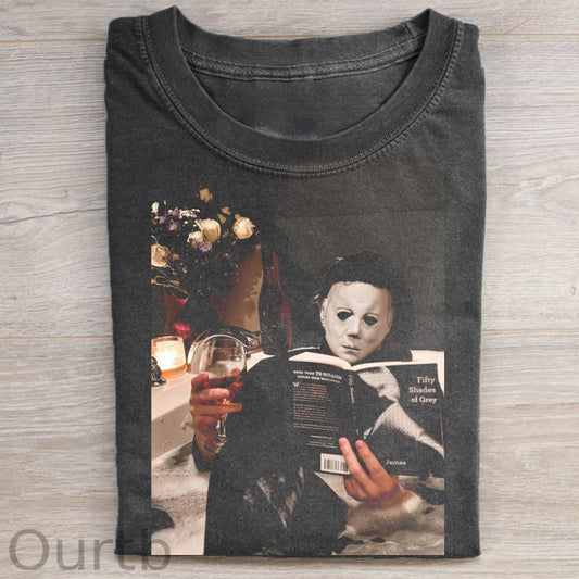 Vintage Horror Graphic T-shirt