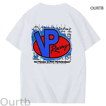 Racing Our Pass Is Your Performance Art Pattern Print T-Shirt