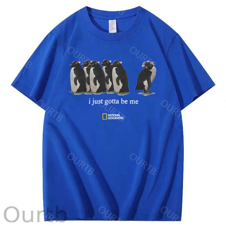 I Just Gotta Be Me Penguin 100% Cotton T-Shirt