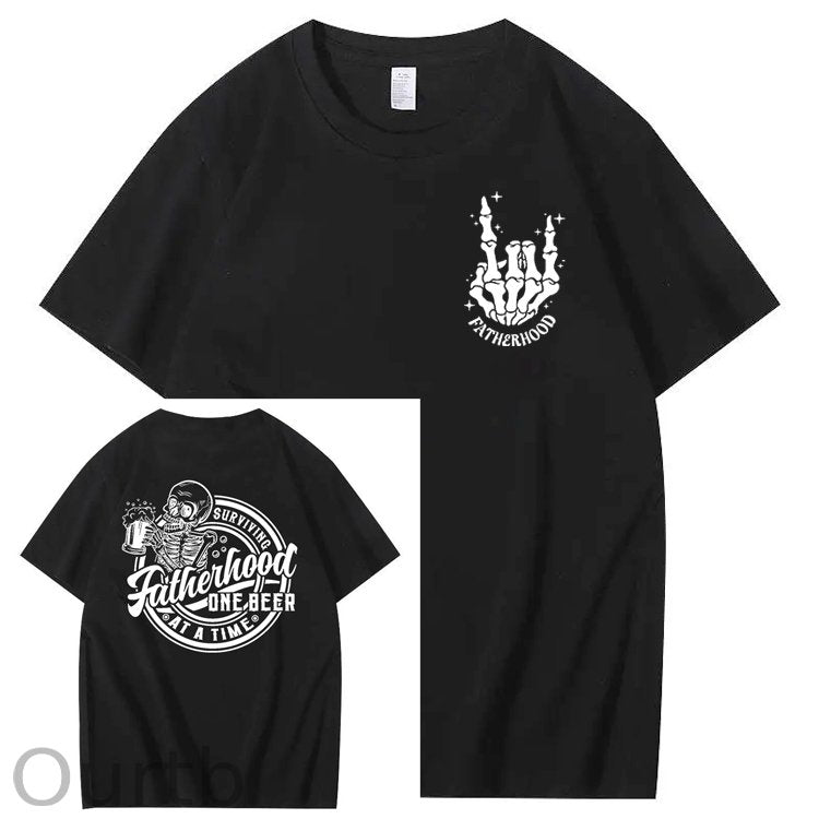 Surviving Fatherhood One Beer At A Time T-Shirt