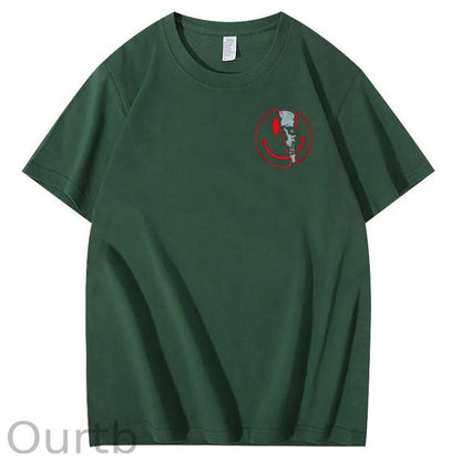I'm Broken Skull Smile Pattern 100% Cotton T-Shirt