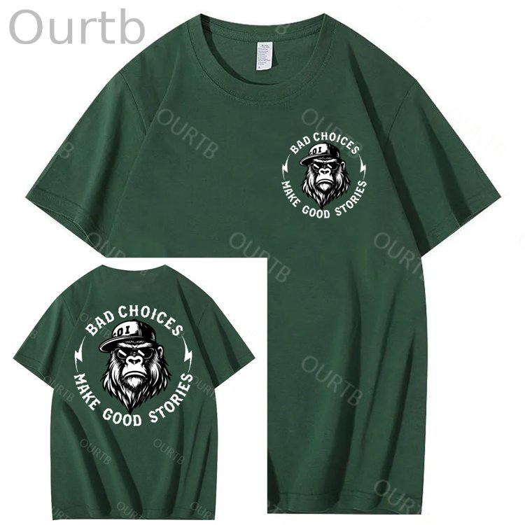 Bad Choices Make Good Stories 100% Cotton T-Shirt