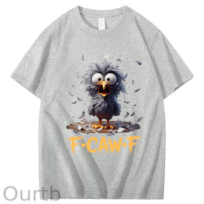 Cartoon Humor T-Shirt F caw F