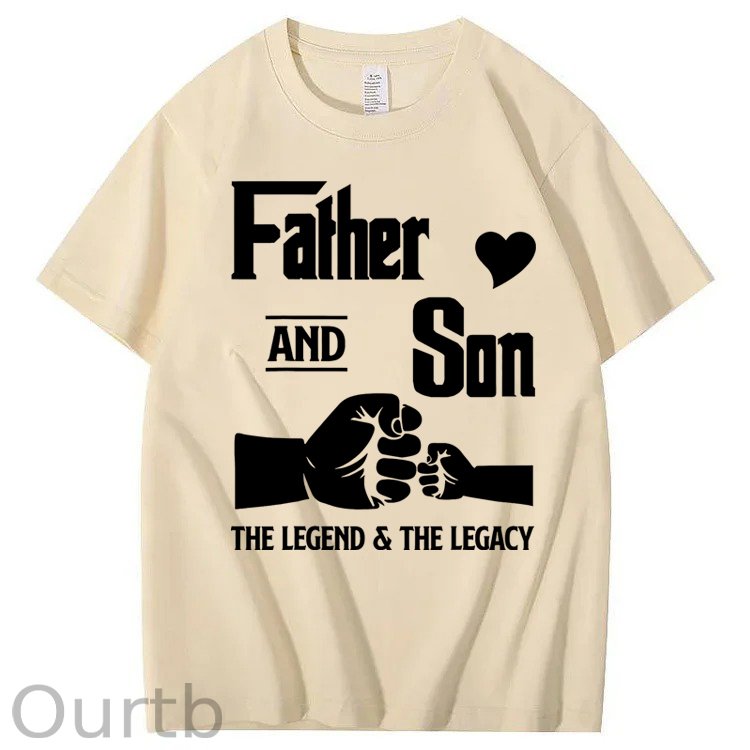 Father and Son 100% Cotton T-Shirt