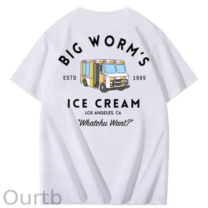 Ice Cream 100% Cotton T-Shirt