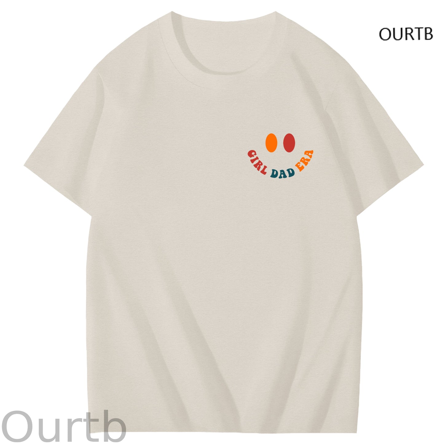 TS Fans In My Girl Dad Era Funny Art Pattern Print T-Shirt