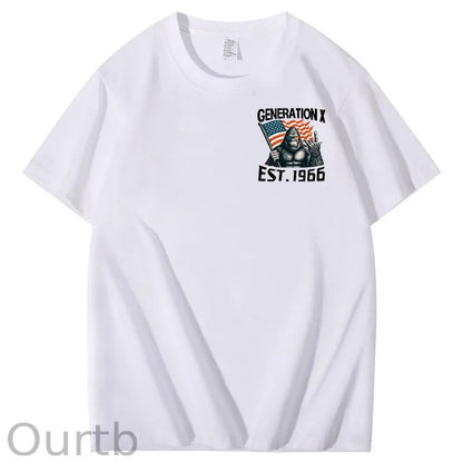 Walk Away I Am A Grumpy Old Man America BigFoot Gen X 100% Cotton T-Shirt