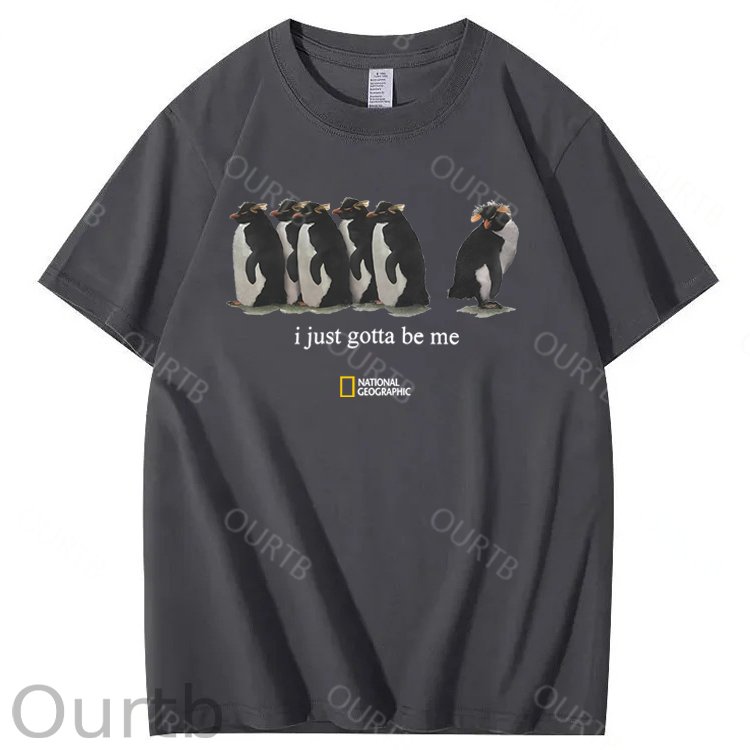 I Just Gotta Be Me Penguin 100% Cotton T-Shirt