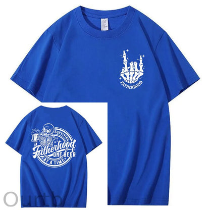 Surviving Fatherhood One Beer At A Time T-Shirt