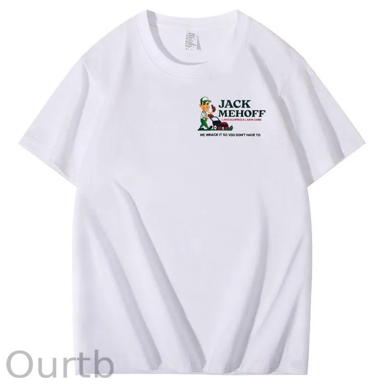 We Whack It So You Don't Have To  Pattern  Print 100%Cotton T-Shirt