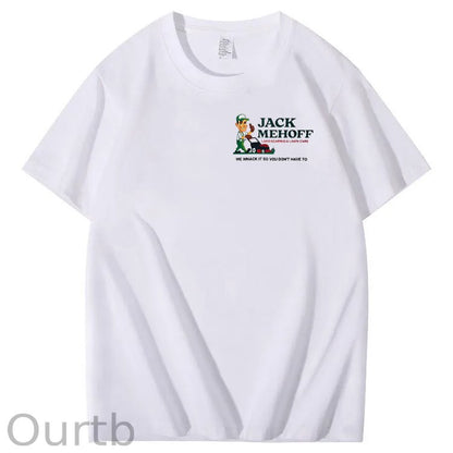 We Whack It So You Don't Have To  Pattern  Print 100%Cotton T-Shirt
