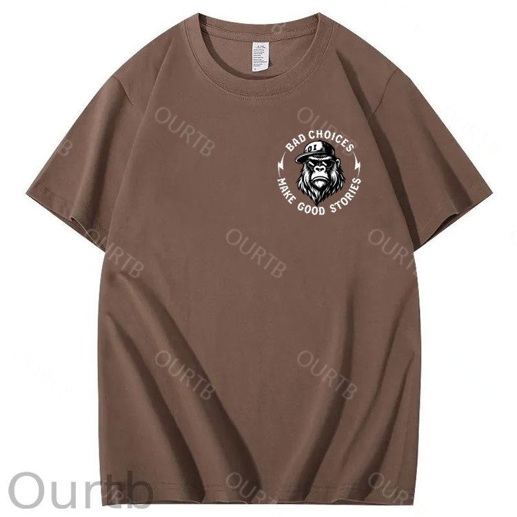 Bad Choices Make Good Stories 100% Cotton T-Shirt