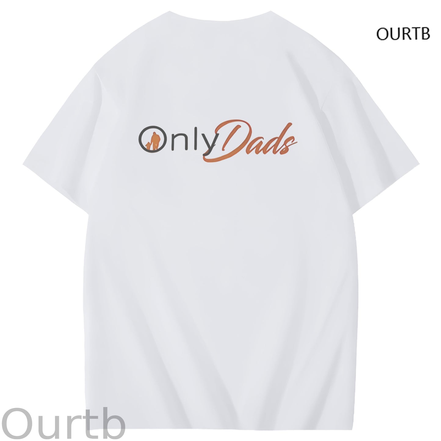 Only Dads Art Pattern Print T-Shirt