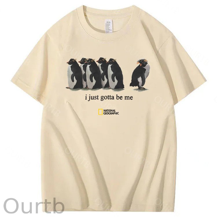 I Just Gotta Be Me Penguin 100% Cotton T-Shirt