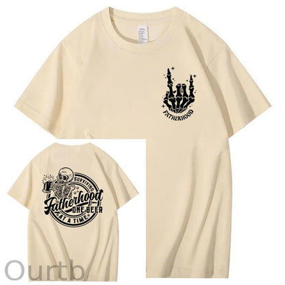 Surviving Fatherhood One Beer At A Time T-Shirt
