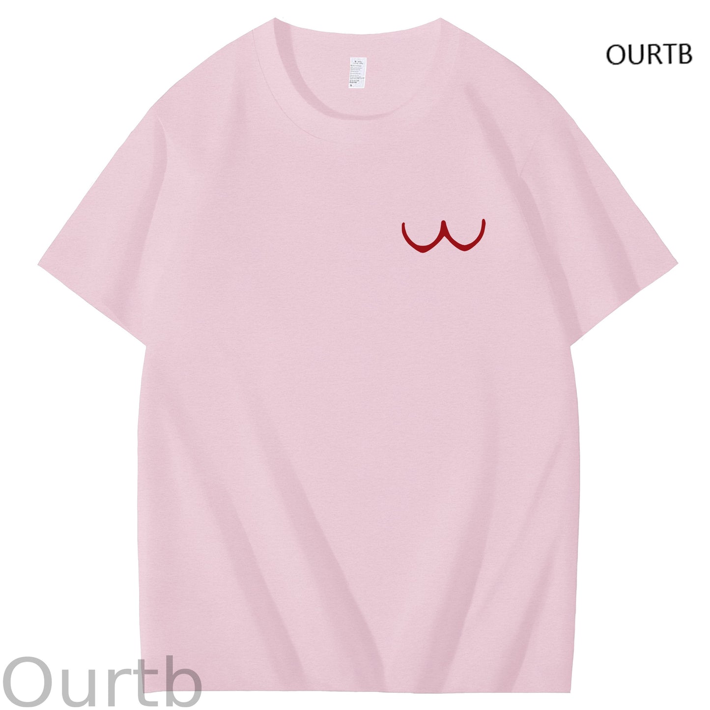 If You Tryna Scare Me I Am Terrified Of Boobs Art Pattern Print T-Shirt
