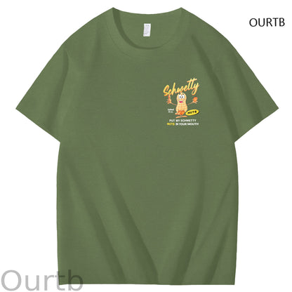 Schwetty Put My Schwetty Nuts In Your Mouth Art Pattern Print T-Shirt