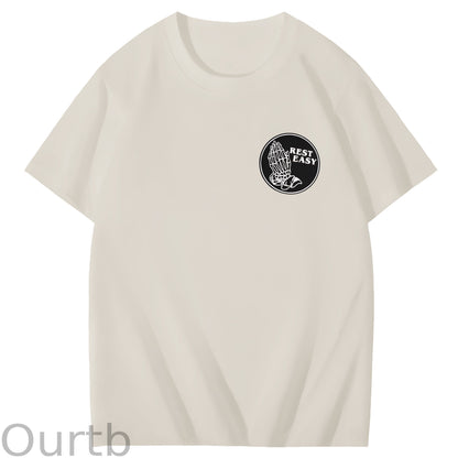 Easy Come Easy Go Art Pattern Print T-Shirt