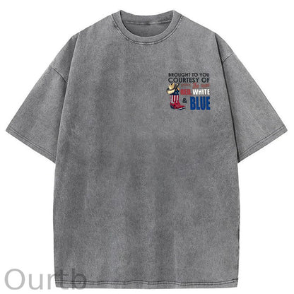 We'll Put A Boot In Your Ass Washed T-Shirt