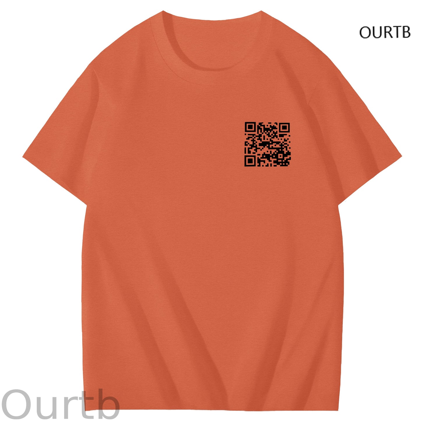 QR Code Funny Adoult Art Pattern Print T-Shirt