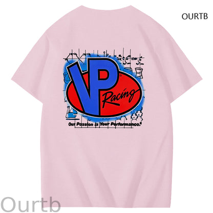 Racing Our Pass Is Your Performance Art Pattern Print T-Shirt