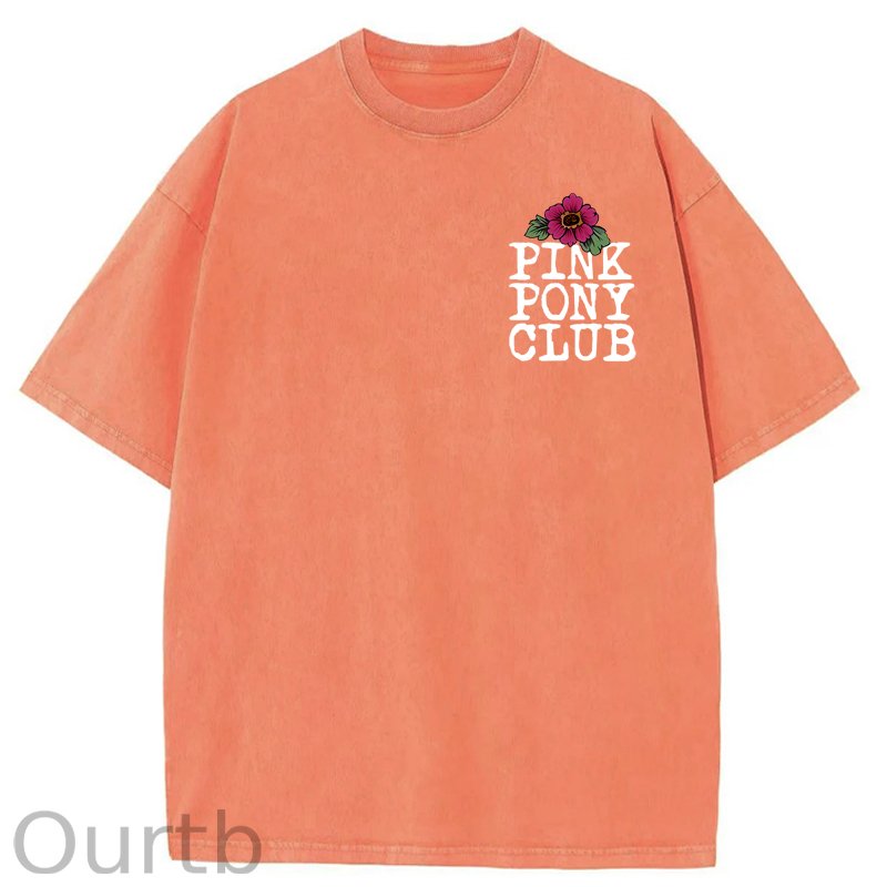 I'm Gonna Keep On Dacing Washed Cotton T-Shirt