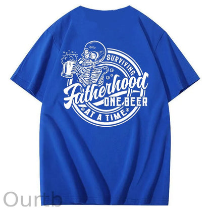 Surviving Fatherhood One Beer At A Time T-Shirt